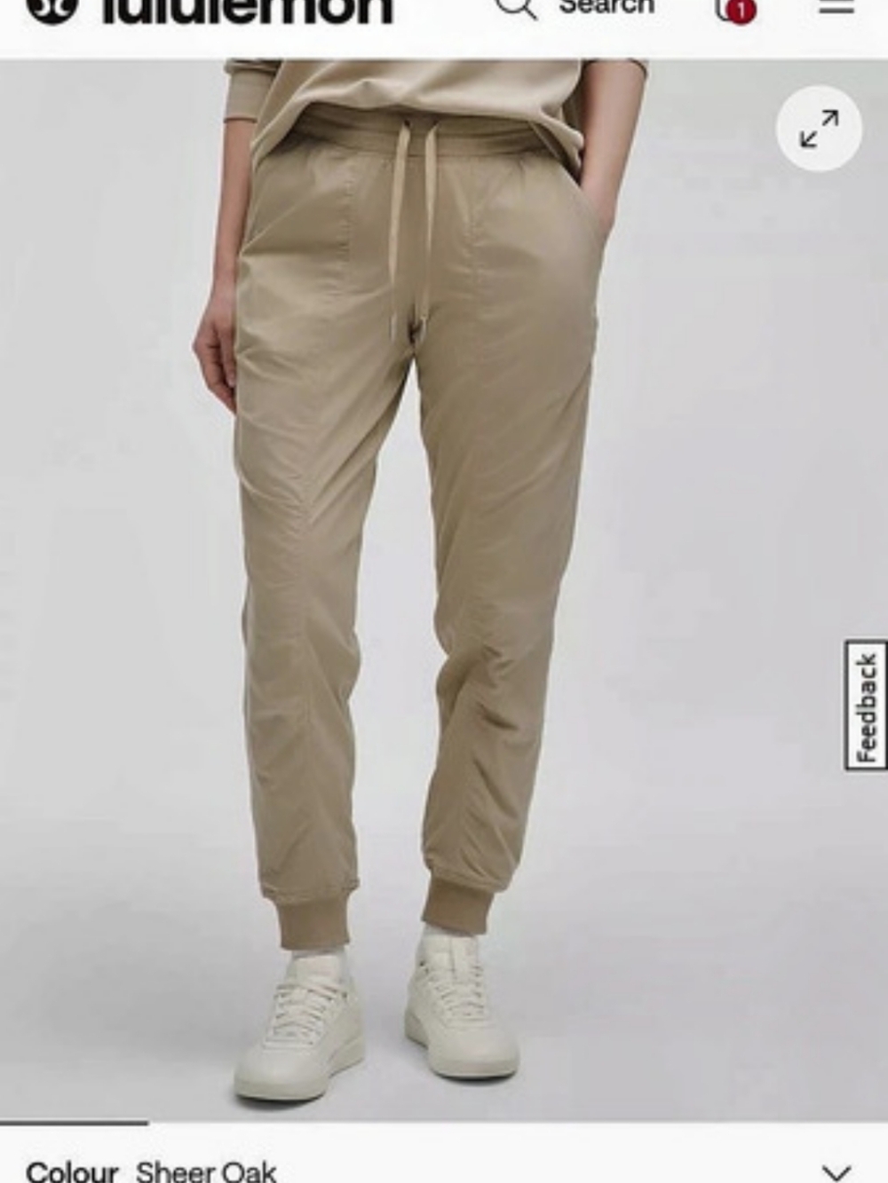 lululemon Dance Studio Mid-Rise Jogger Pants Size 6